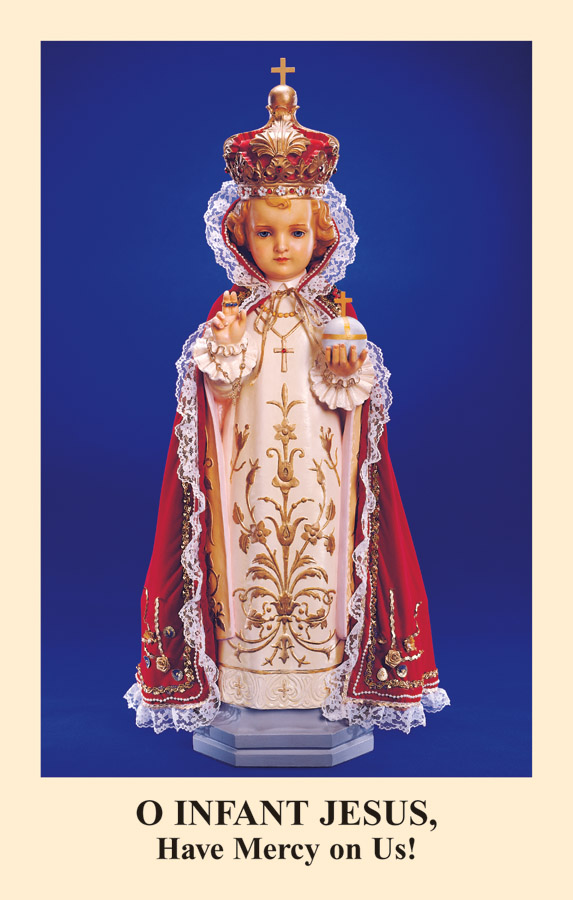 Prayer card - Novena to the Infant Jesus (image for) Prayer card - Novena to the Infant Jesus